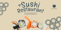 Sushi Bar Twitter post Image Preview
