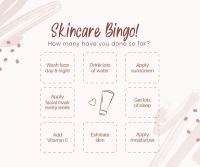Skincare Tips Bingo Facebook post Image Preview