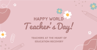 Teacher's Day Facebook ad Image Preview