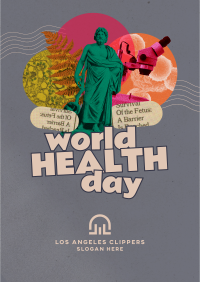 World Health Day Collage Flyer Image Preview