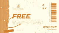 Grungy Street Shipping Facebook event cover Image Preview