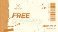 Grungy Street Shipping Facebook Event Cover Image Preview