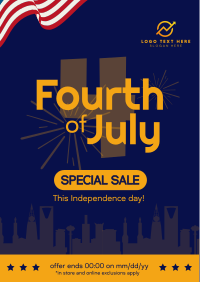 Fourth of July Promo Poster Image Preview