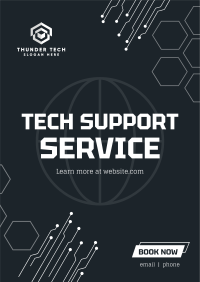 Tech Support Poster Image Preview