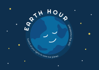 Sleeping Earth Postcard Image Preview