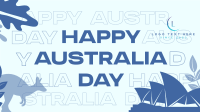 Australia Day Modern Facebook Event Cover Design
