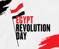 Egypt Independence Facebook Post Design