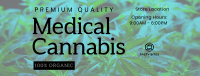 Medical Cannabis Facebook cover Image Preview