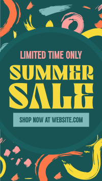 Summer Sale Promo TikTok Video Design