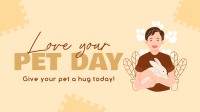 Pet Appreciation Day YouTube Video Design