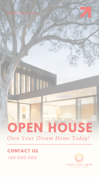 Modern Open House Today Video Image Preview