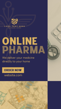 Online Pharma Business Medical Instagram reel Image Preview