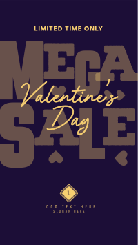 Valentine's Mega Sale Facebook Story Design