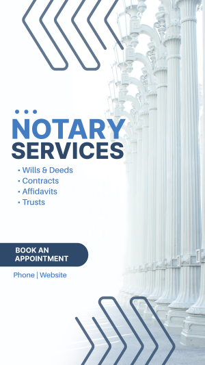 Notary Services Offer Facebook story Image Preview