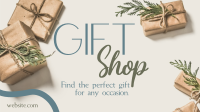 Elegant Gift Shop Facebook Event Cover Image Preview