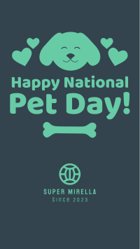 National Pet Day Facebook Story Image Preview