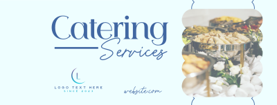 Delicious Catering Services Facebook cover Image Preview