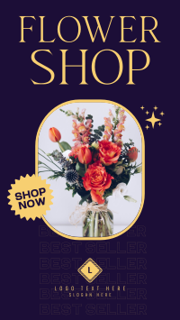Flower Bouquet Instagram reel Image Preview