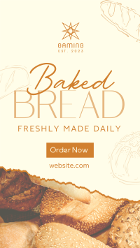 Baked Bread Bakery Instagram Reel Image Preview