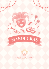 Mardi Gras Celebration Poster Image Preview