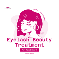 Eyelash Treatment Instagram post Image Preview