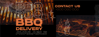 Unique BBQ Delivery Facebook cover Image Preview