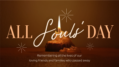 Remembering Souls Facebook event cover Image Preview