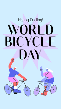 World Bike Day Instagram Story Design