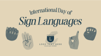 International Sign Day Facebook event cover Image Preview