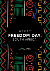 Freedom Day Patterns Poster Image Preview
