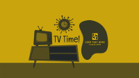Retro TV Time YouTube Banner Image Preview