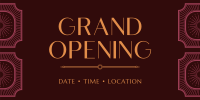 Vintage Grand Opening Twitter post Image Preview