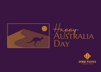 Australia Day Postcard Image Preview