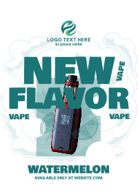 New Flavor Alert Flyer Image Preview