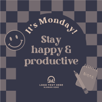 Monday Productivity Instagram post Image Preview