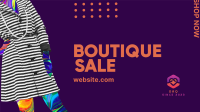 Boutique Sale Facebook Event Cover Design