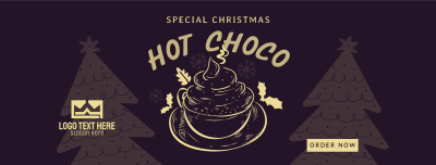 Christmas Hot Choco Facebook cover Image Preview