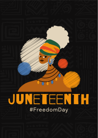 Celebrating Juneteenth Poster Image Preview