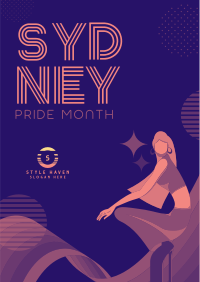 Sydney Pride Month Greeting Flyer Image Preview