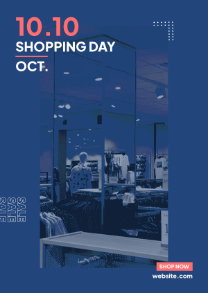 10.10 Shopping Day Poster Image Preview