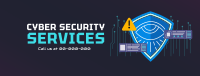 Cyber Security Services Facebook cover Image Preview