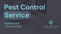 Minimalist Pest Control Video Preview