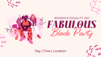 We Are Women Block Party Facebook event cover Image Preview