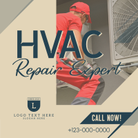 HVAC Repair Expert Linkedin Post Image Preview