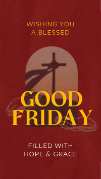 Good Friday Greeting Instagram Reel Design