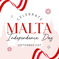 Celebrate Malta Freedom Linkedin Post Image Preview