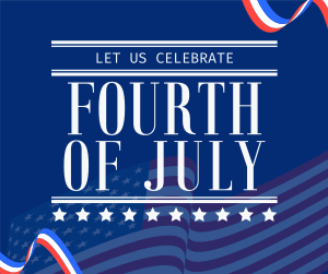 4th of July Greeting Facebook post Image Preview