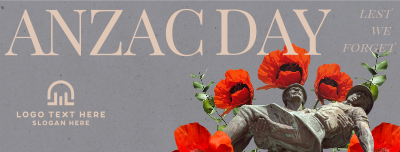 Anzac Day Collage Facebook cover Image Preview