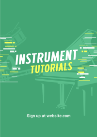 Music Instruments Tutorial Poster Image Preview