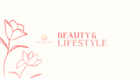 Floral Collection YouTube Banner Design